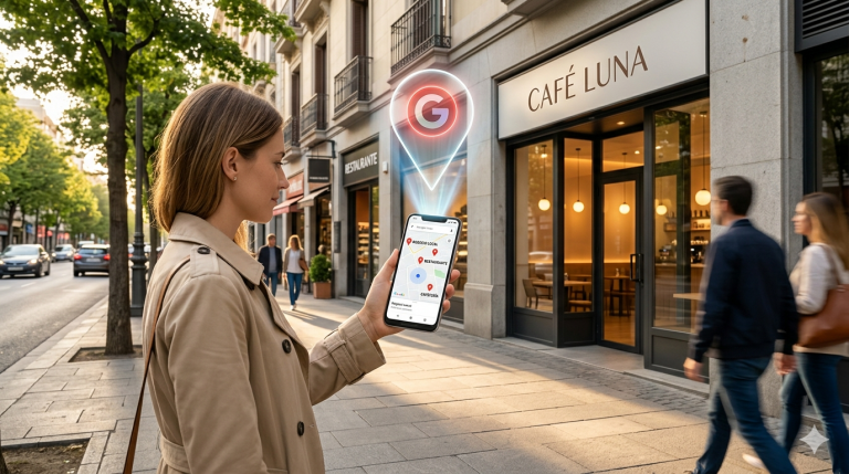 aparecer en Google Maps